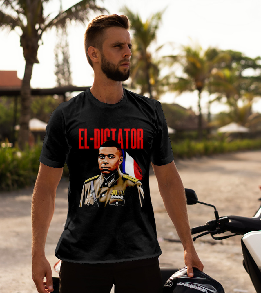 El Dictator Kylian Mbappe Military Jacket French Flag T-Shirt