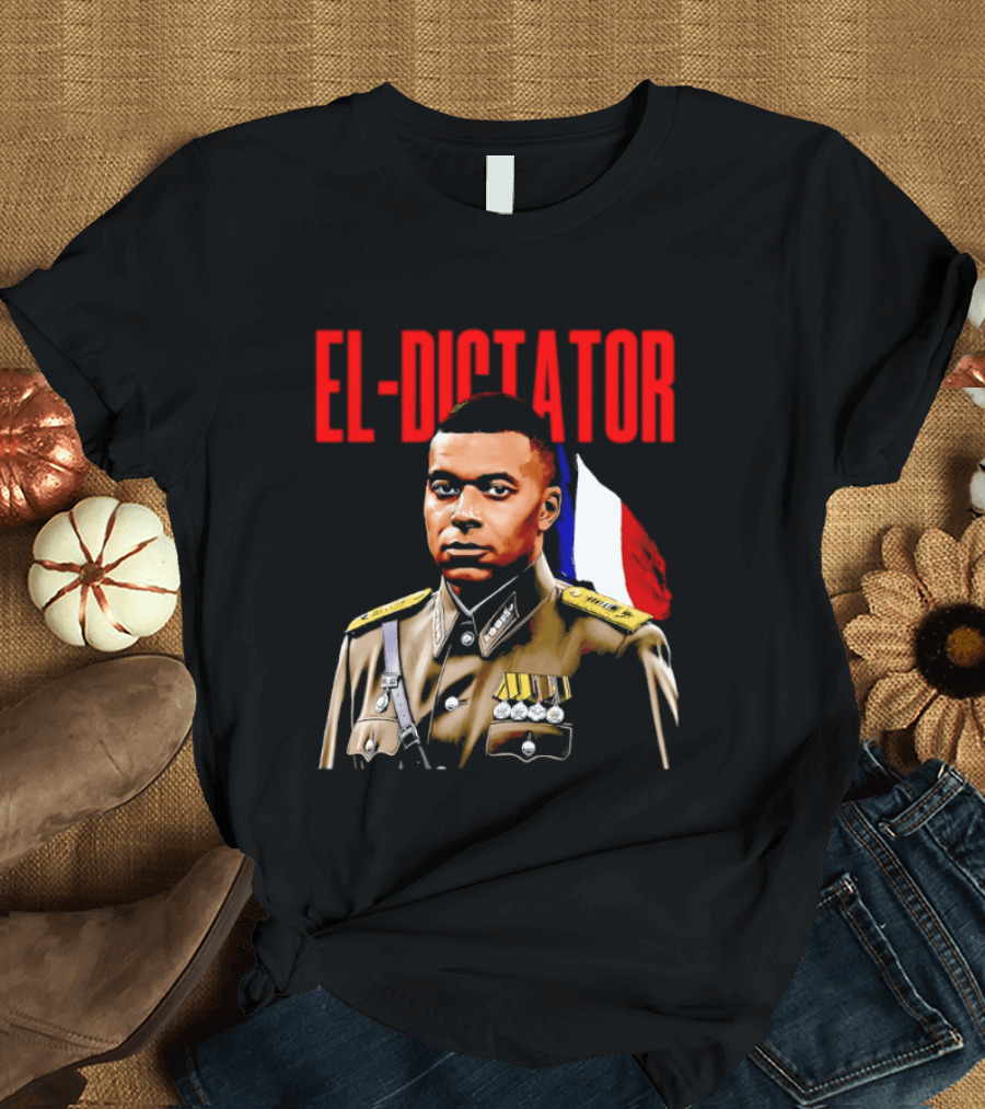 El Dictator Kylian Mbappe Military Jacket French Flag T-Shirt