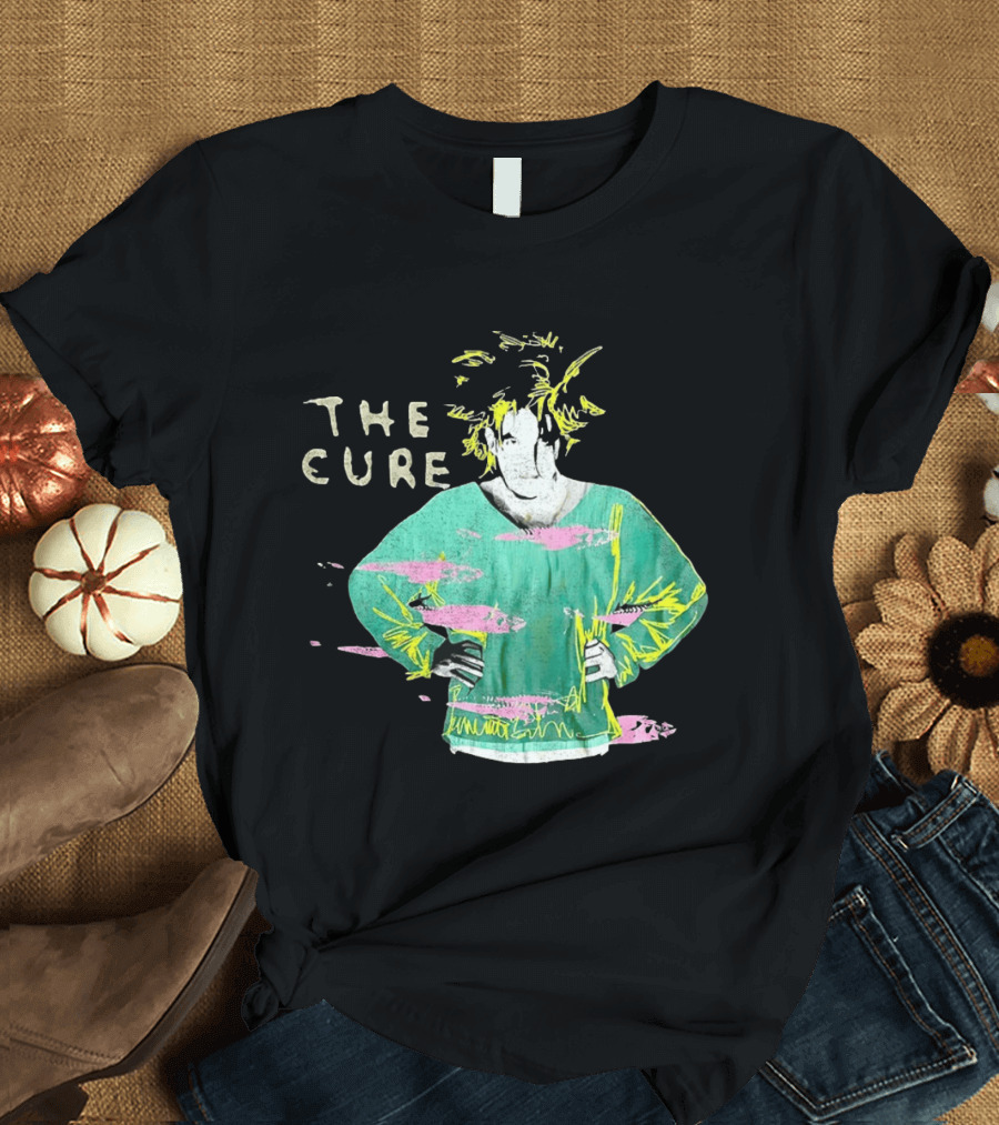 The Cure Standing On A Beach 1986 T-Shirt