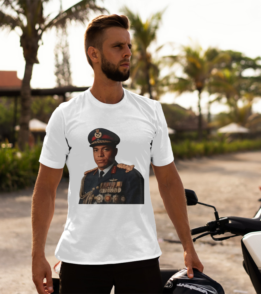 Kylian Mbappe Military Uniform Meme T-Shirt