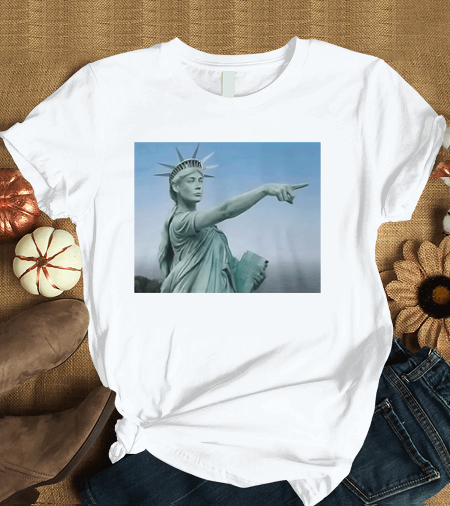 Statue Of Liberty Don't You Point At Me Sophie Cunningham Meme T-Shirt