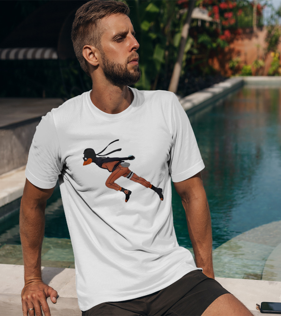 Naruto Uzumaki Duck Running Ninja Clan T-Shirt