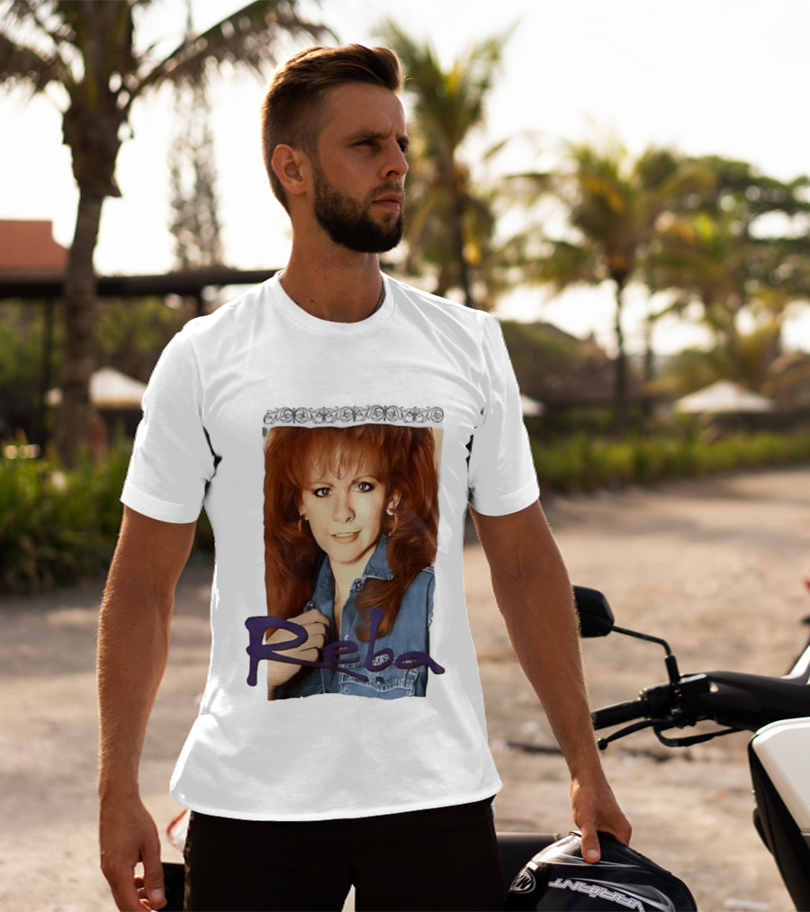 Hilary Duff Wearing Reba McEntire 1990s Denim Outfit T-Shirt