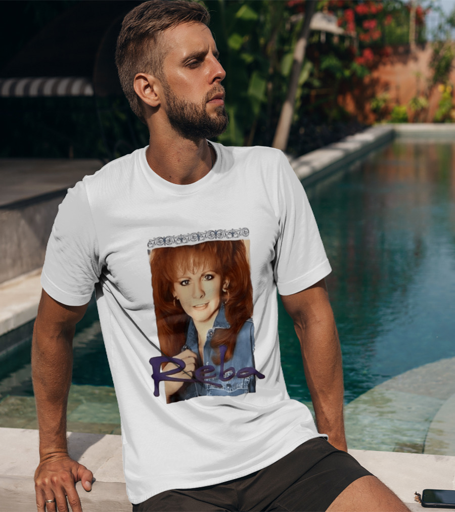 Hilary Duff Wearing Reba McEntire 1990s Denim Outfit T-Shirt