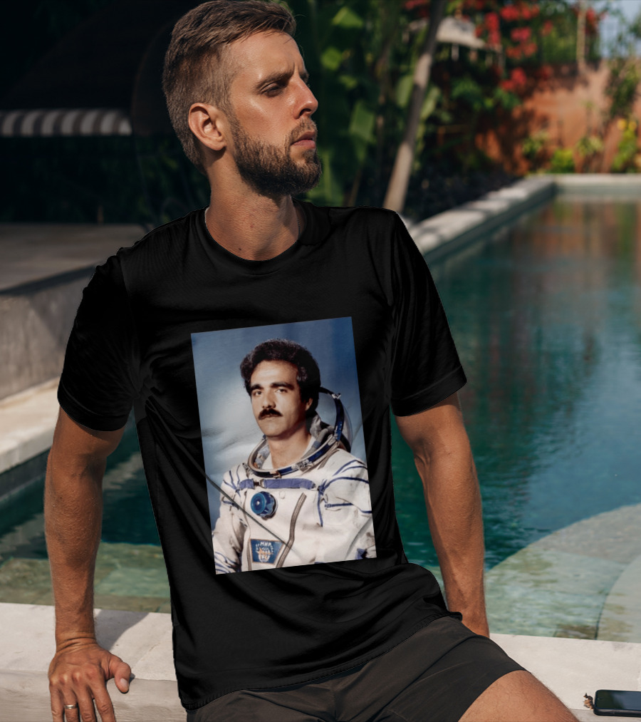 Abdul Ahad Momand Afghan Astronaut In Space Suit T-Shirt