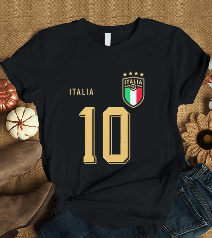 Italia 10 Argentina Lionel Messi T-Shirt