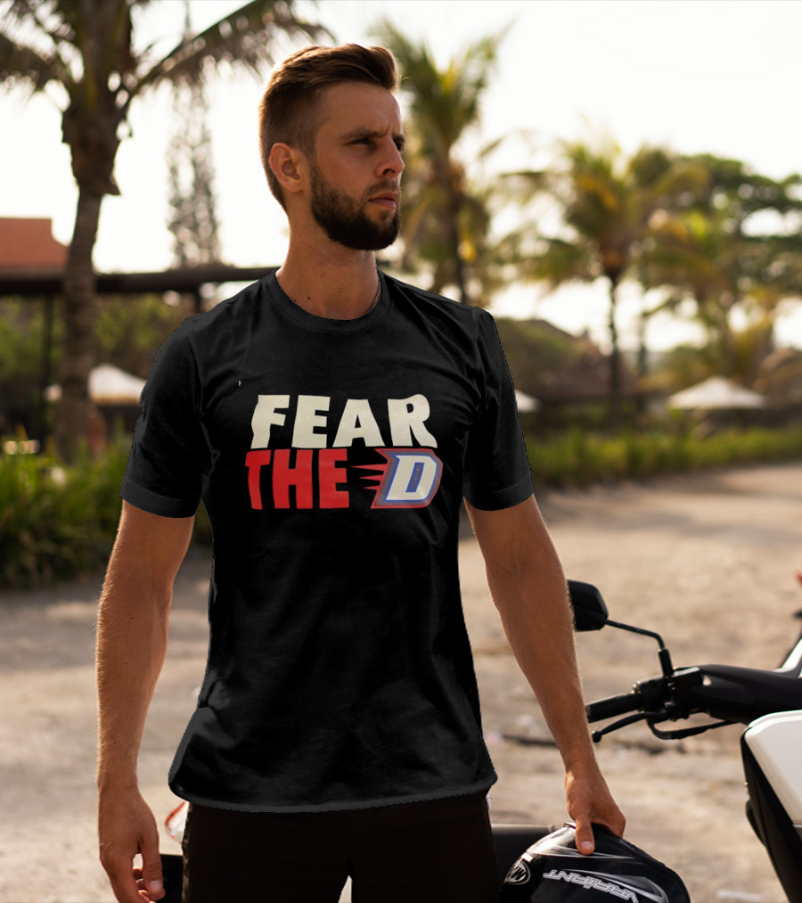 Fear The D DePaul Blue Demons Basketball Team Spirit T-Shirt