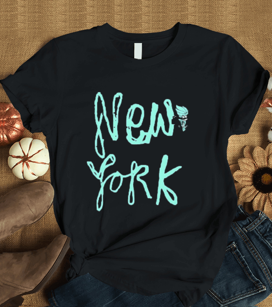 New York Liberty 2026 Distressed T-Shirt