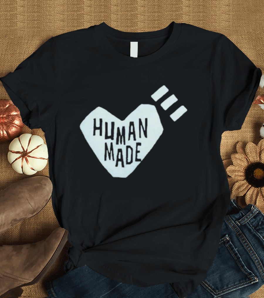 Ningensei Aizome Heart Human Made T-Shirt