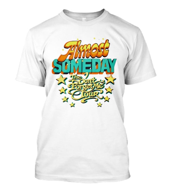 Almost Someday The Don't Forget Me Tour Stars T-Shirt