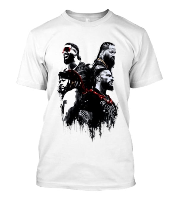 Bloodline Legacy Tribal Chief Wrestling Icons Collection T-Shirt