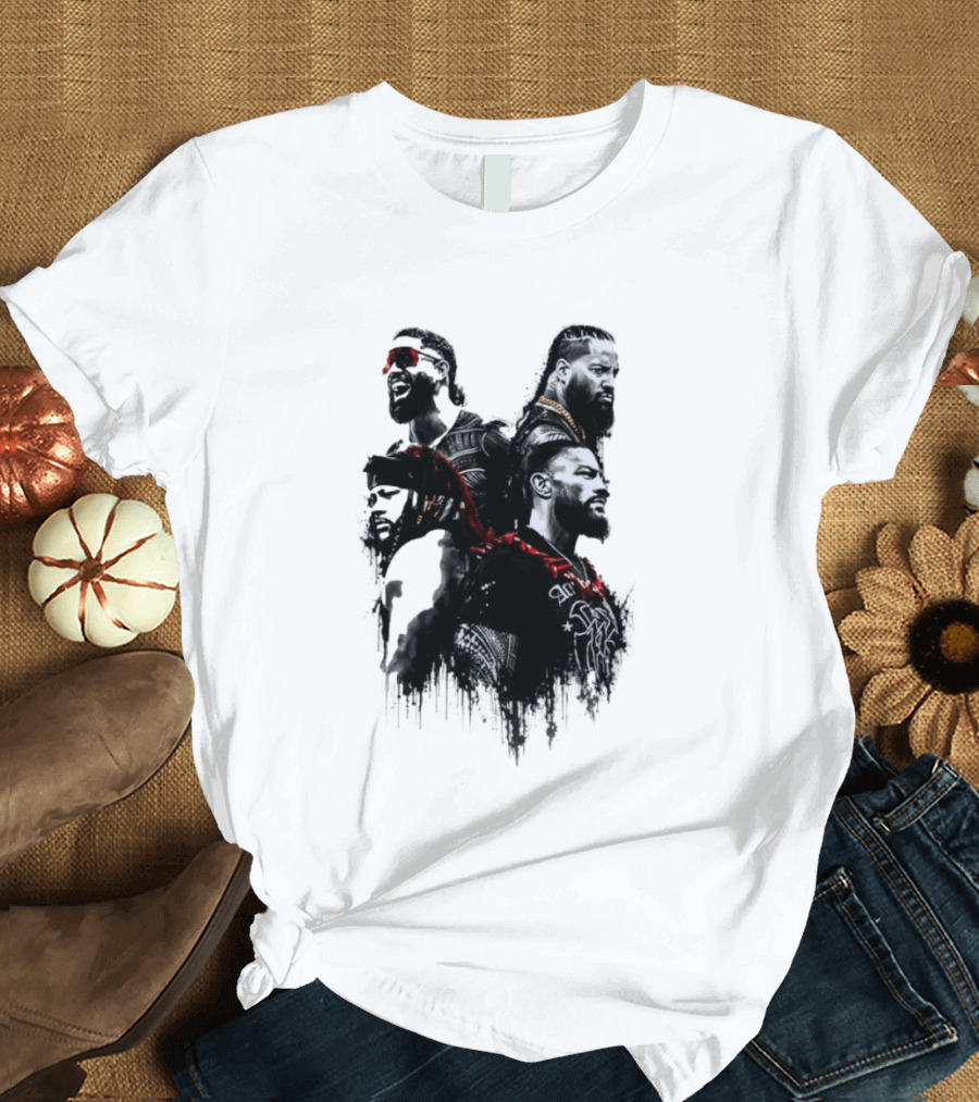 Bloodline Legacy Tribal Chief Wrestling Icons Collection T-Shirt