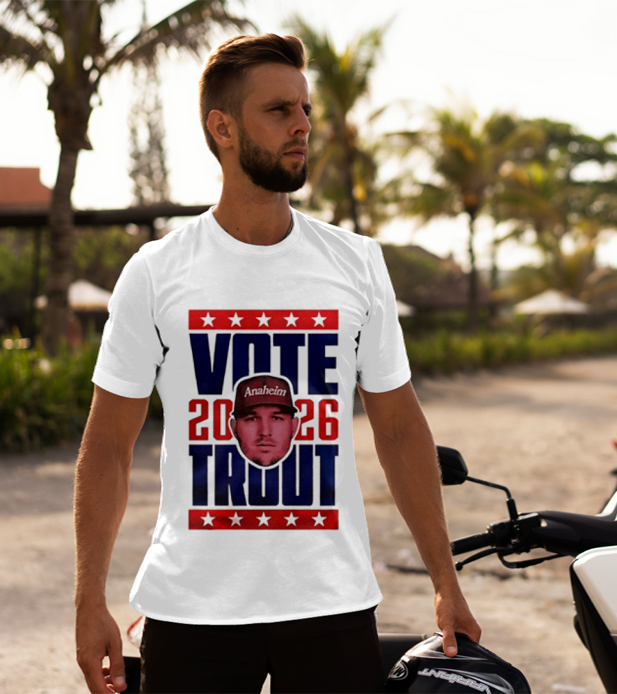 Vote Mike Trout Los Angeles Angels 2026 T-Shirt