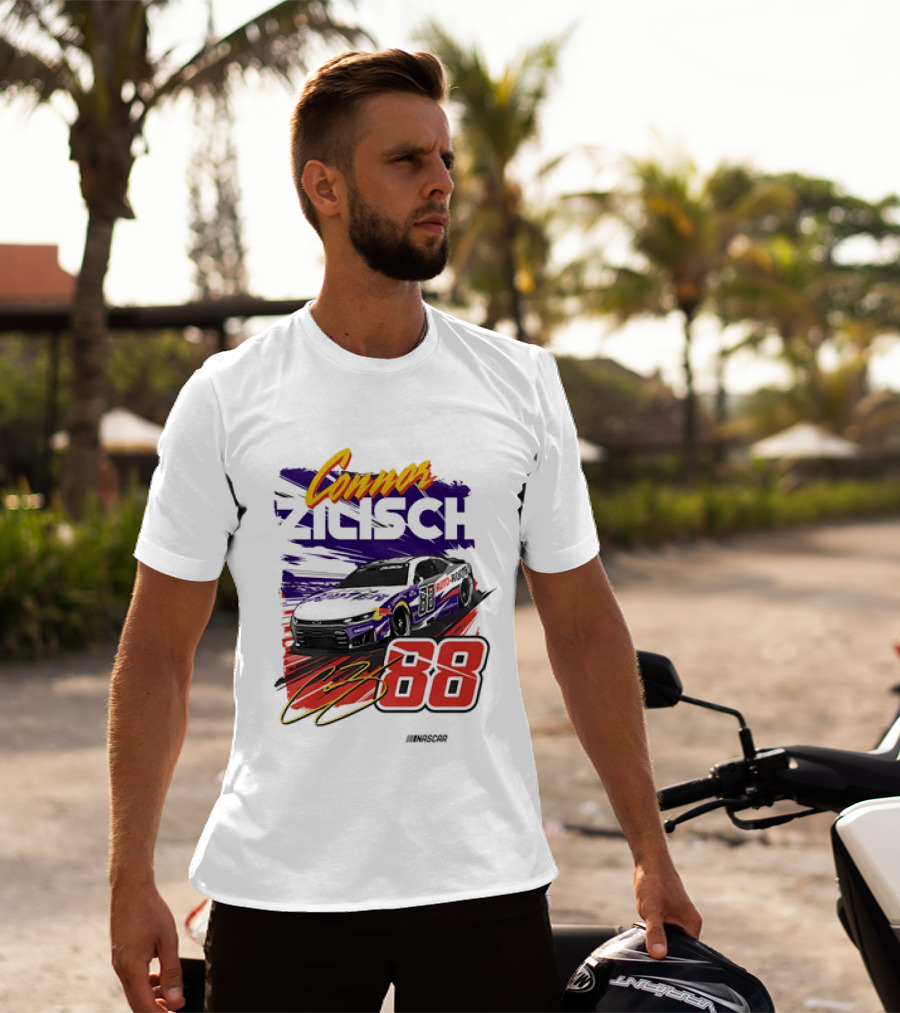 Connor Zilisch #88 NASCAR Racing Car Roto Rooter T-Shirt