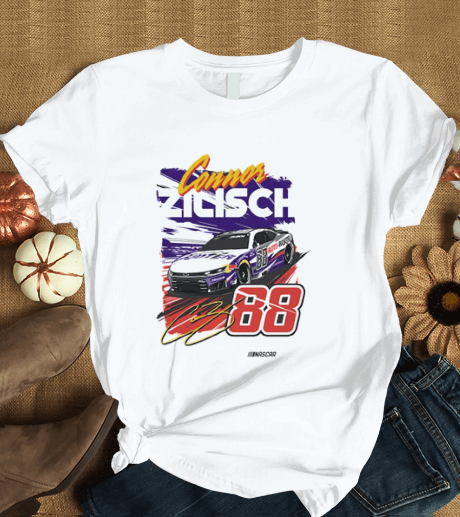 Connor Zilisch #88 NASCAR Racing Car Roto Rooter T-Shirt