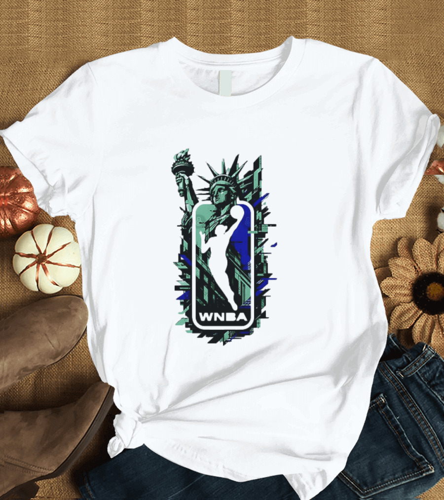 New York Liberty Statue Liberty Crown 2026 T-Shirt