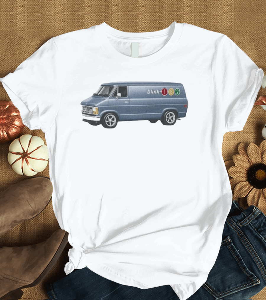 Blink 182 The Rock Show Van 2026 Retro Tour T-Shirt