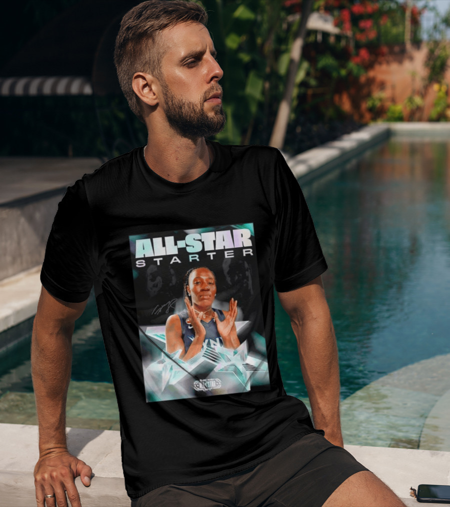 WNBA Minnesota Lynx All Star Starter Basketball Player T-Shirt