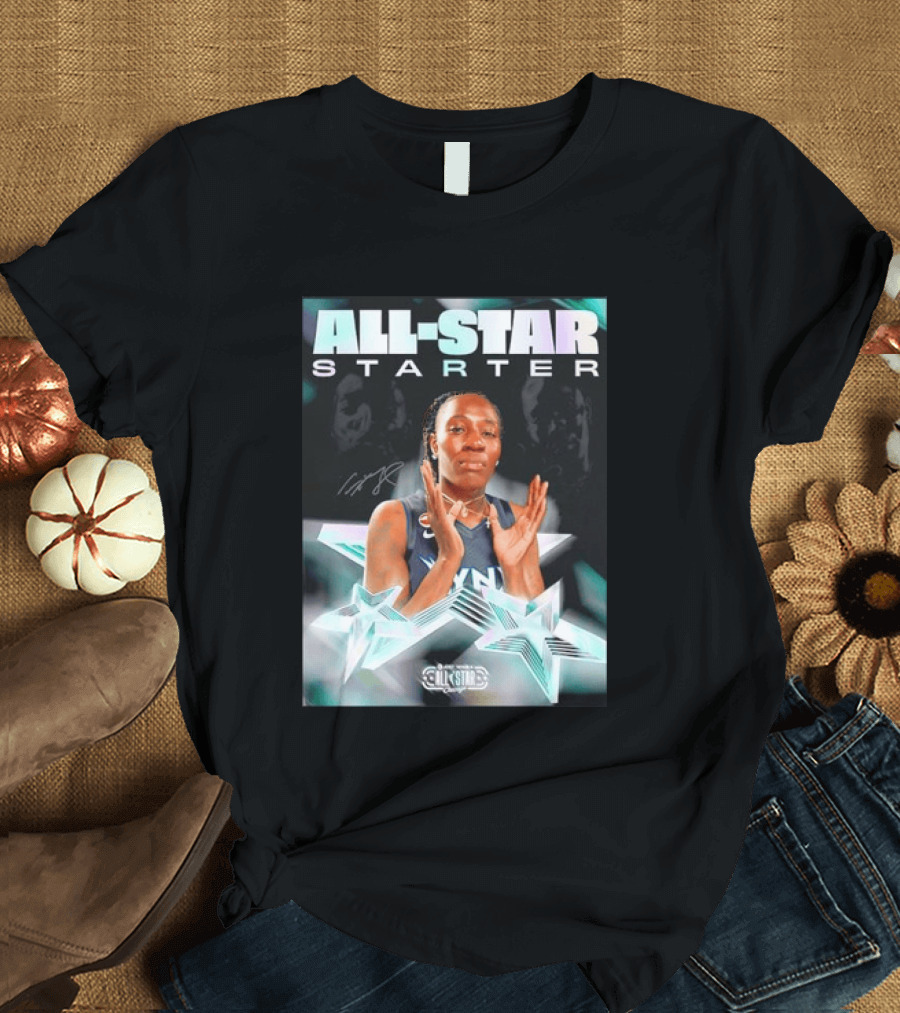 WNBA Minnesota Lynx All Star Starter Basketball Player T-Shirt
