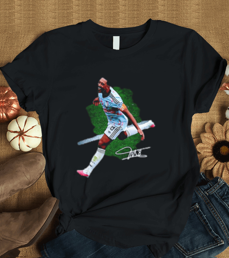 Youri Tielemans Belgium National Football Player Running Celebration T-Shirt
