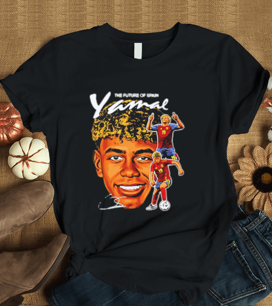 Lamine Yamal The Future Of Spain National Team Soccer Star T-Shirt