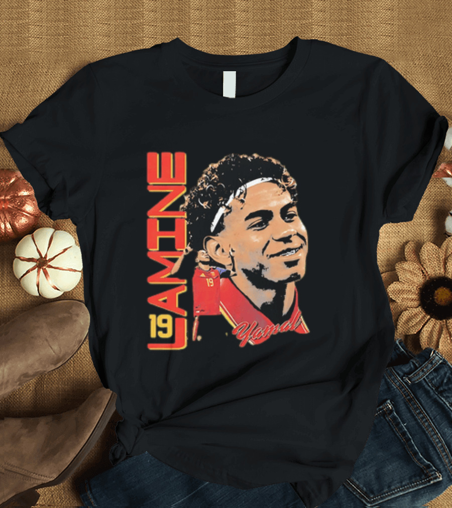 Lamine Yamal 19 Spain National Football Team T-Shirt