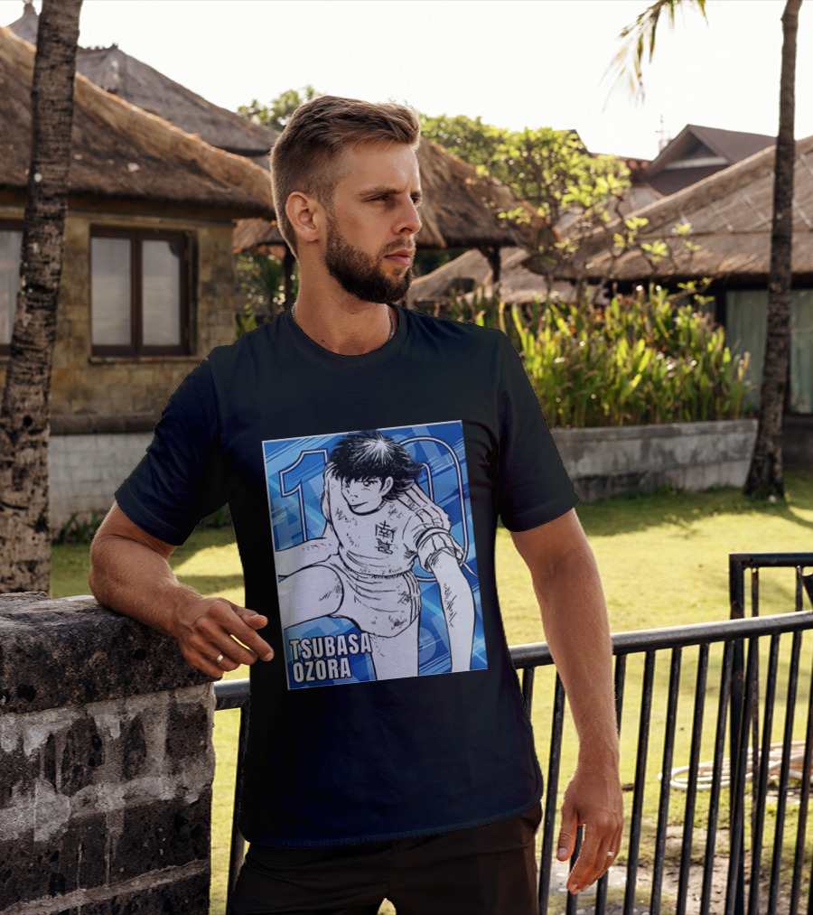 Tsubasa Ozora Nankatsu 10 Captain Tsubasa Anime Manga Series T-Shirt
