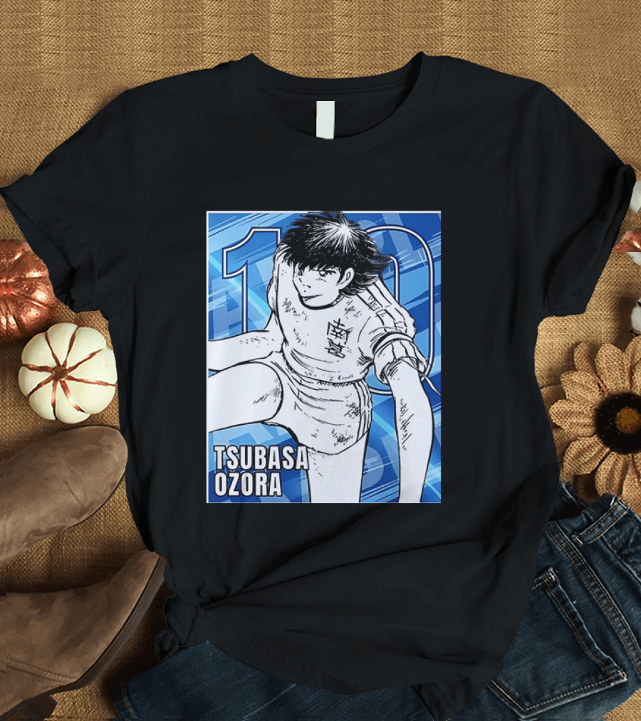 Tsubasa Ozora Nankatsu 10 Captain Tsubasa Anime Manga Series T-Shirt