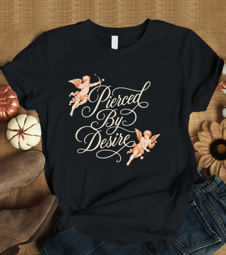 Pierced By Desire Cupid Angels T-Shirt