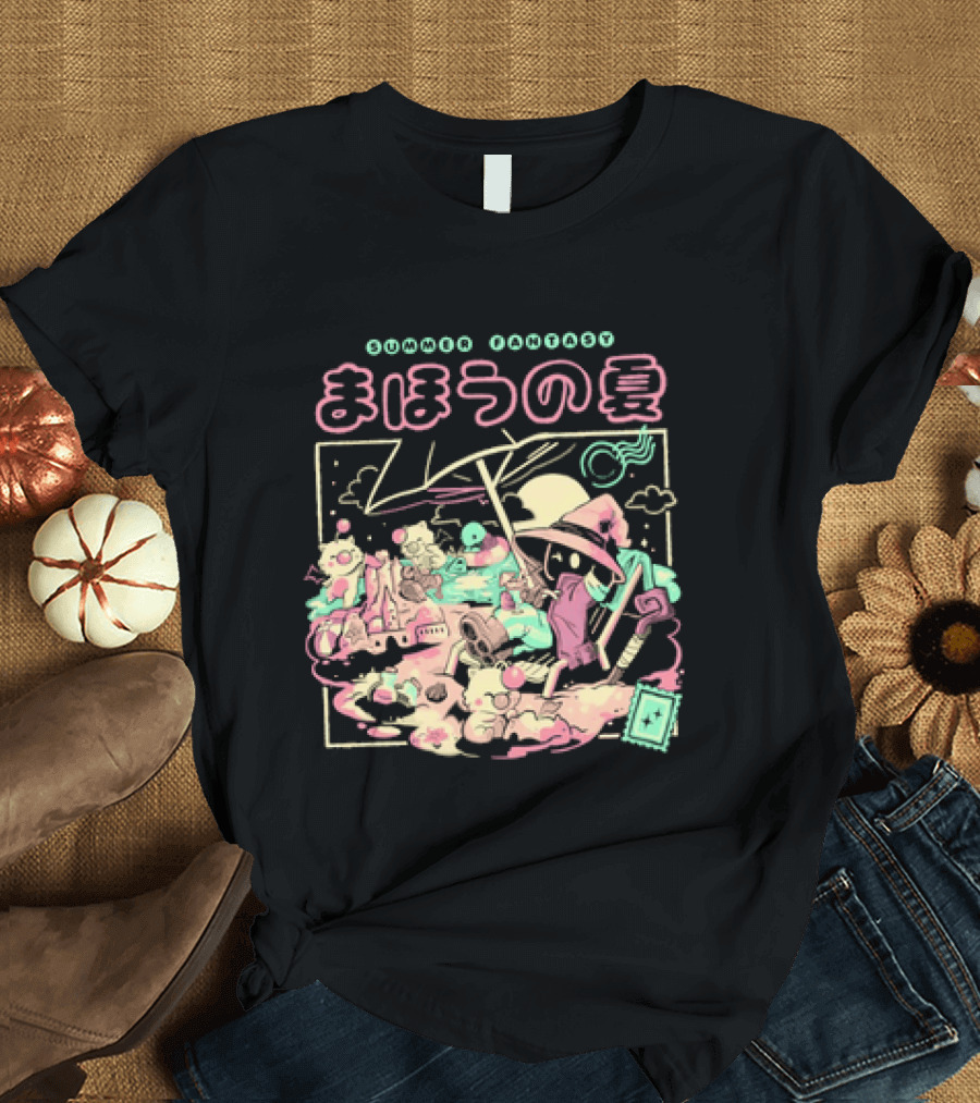 Vivi Ornitier Maho No Natsu Final Fantasy Summer Fantasy T-Shirt