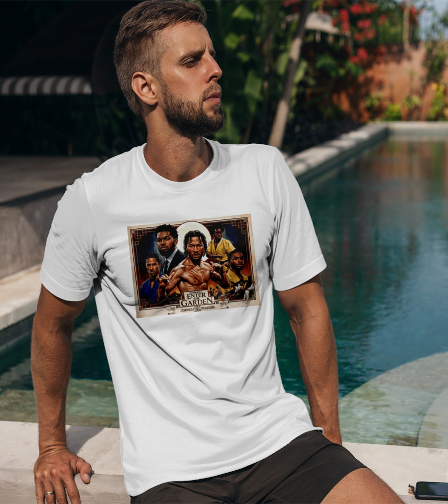 NY Knicks Enter The Garden Jalen Brunson Julius Randle Josh Hart Donte DiVincenzo T-Shirt