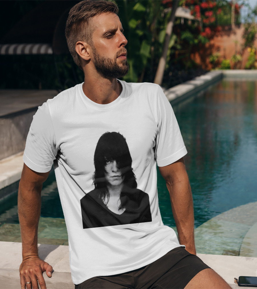 Adam Savage Keren Ann Black And White T-Shirt