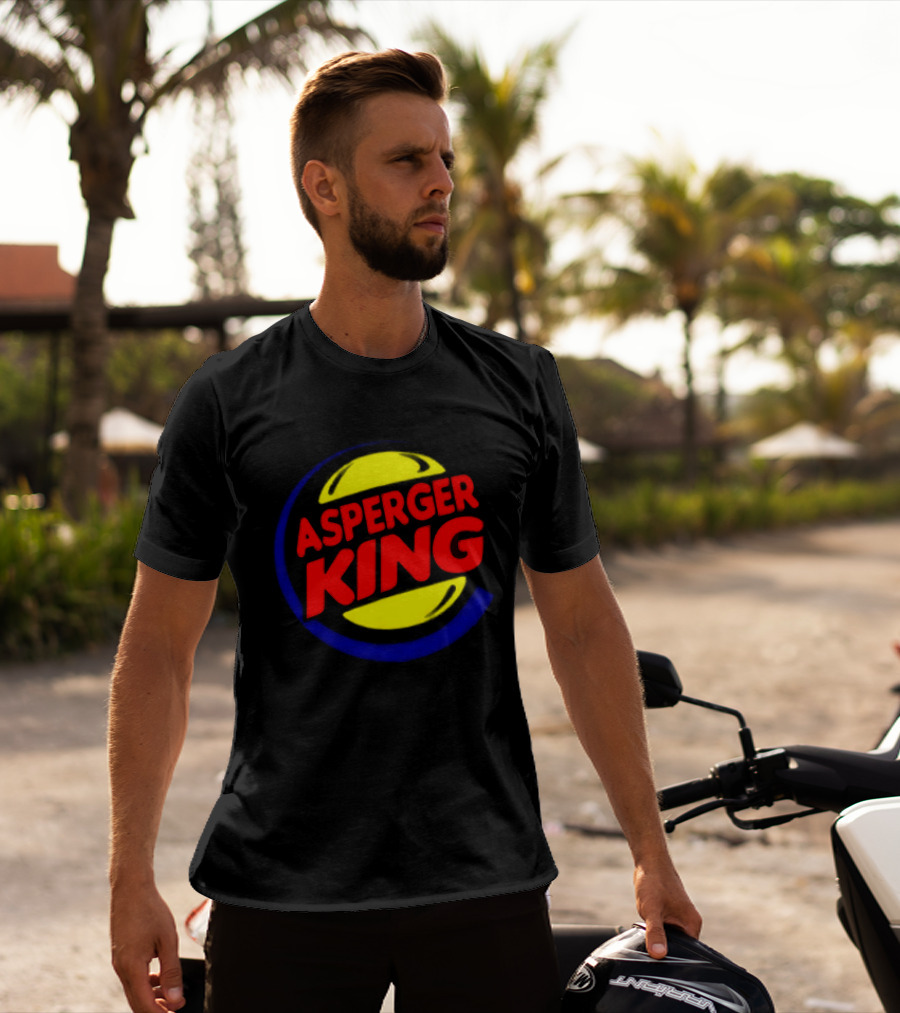Asperger King Inspired Burger King T-Shirt