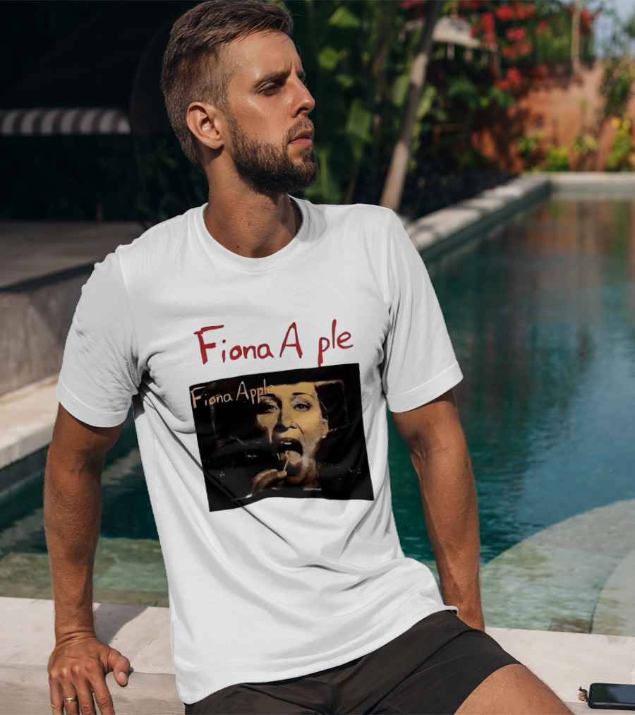 Fiona Apple Tour White Eating T-Shirt