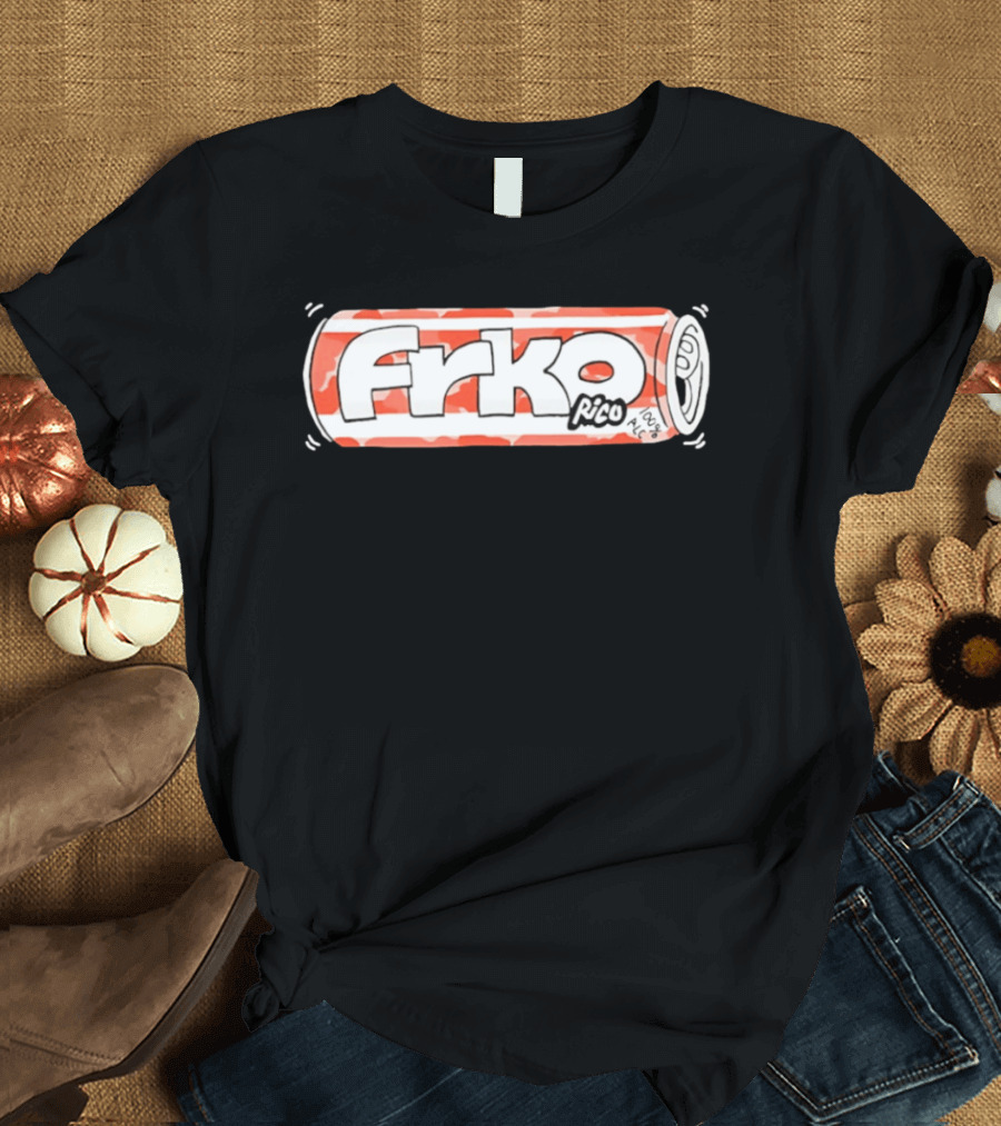 Frko Rico 100% PLC Soda Can Beverage Drink T-Shirt