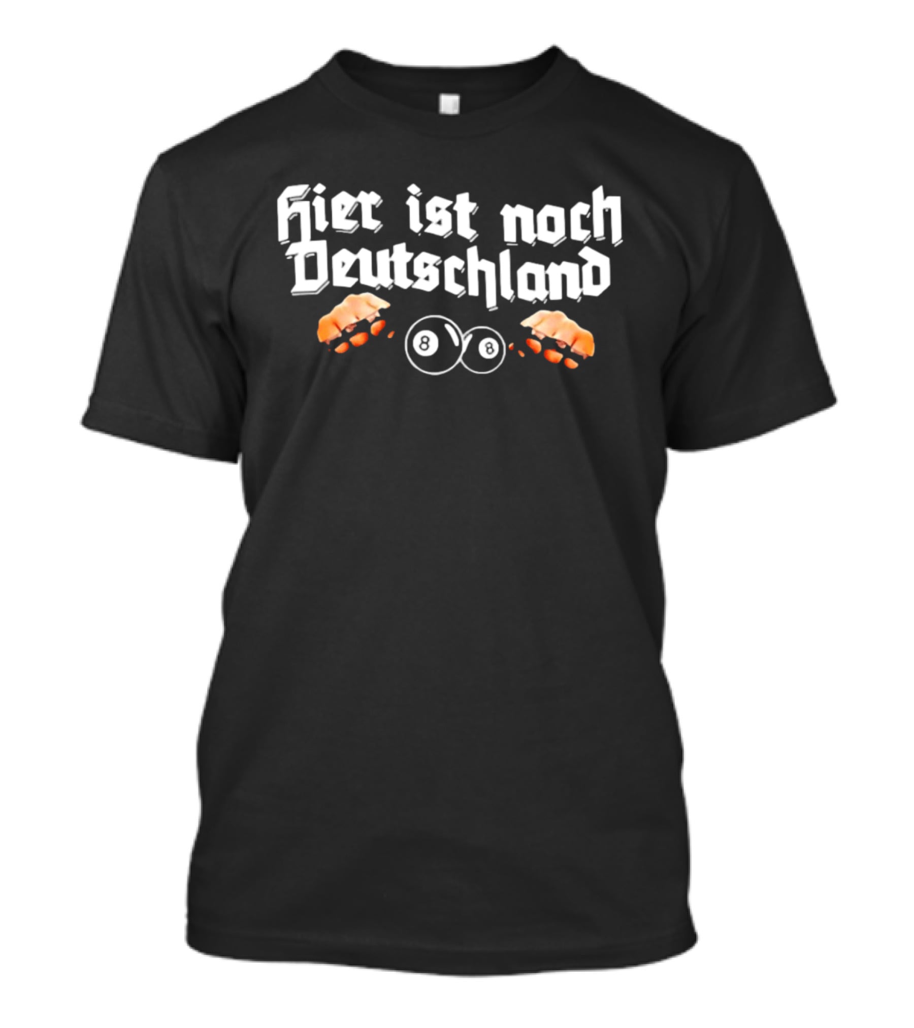 Hier Ist Noch Deutschland Bier Krug Hände Oktoberfest 88 T-Shirt
