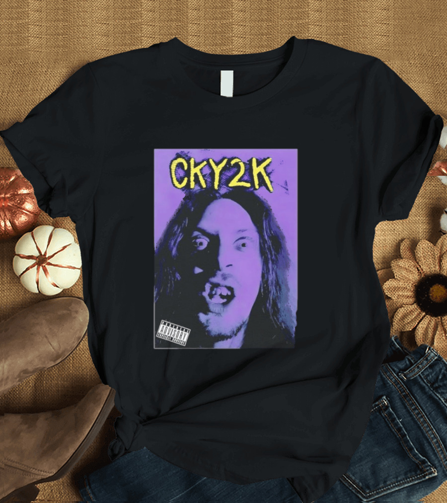 CKY2K Brandon DiCamillo Purple Cover Explicit Content T-Shirt