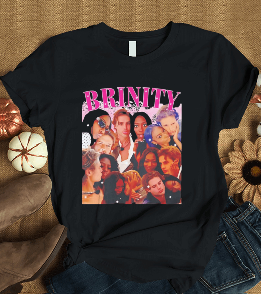 BRINITY Collage Of Couples Moments Embracing Love And Connection T-Shirt