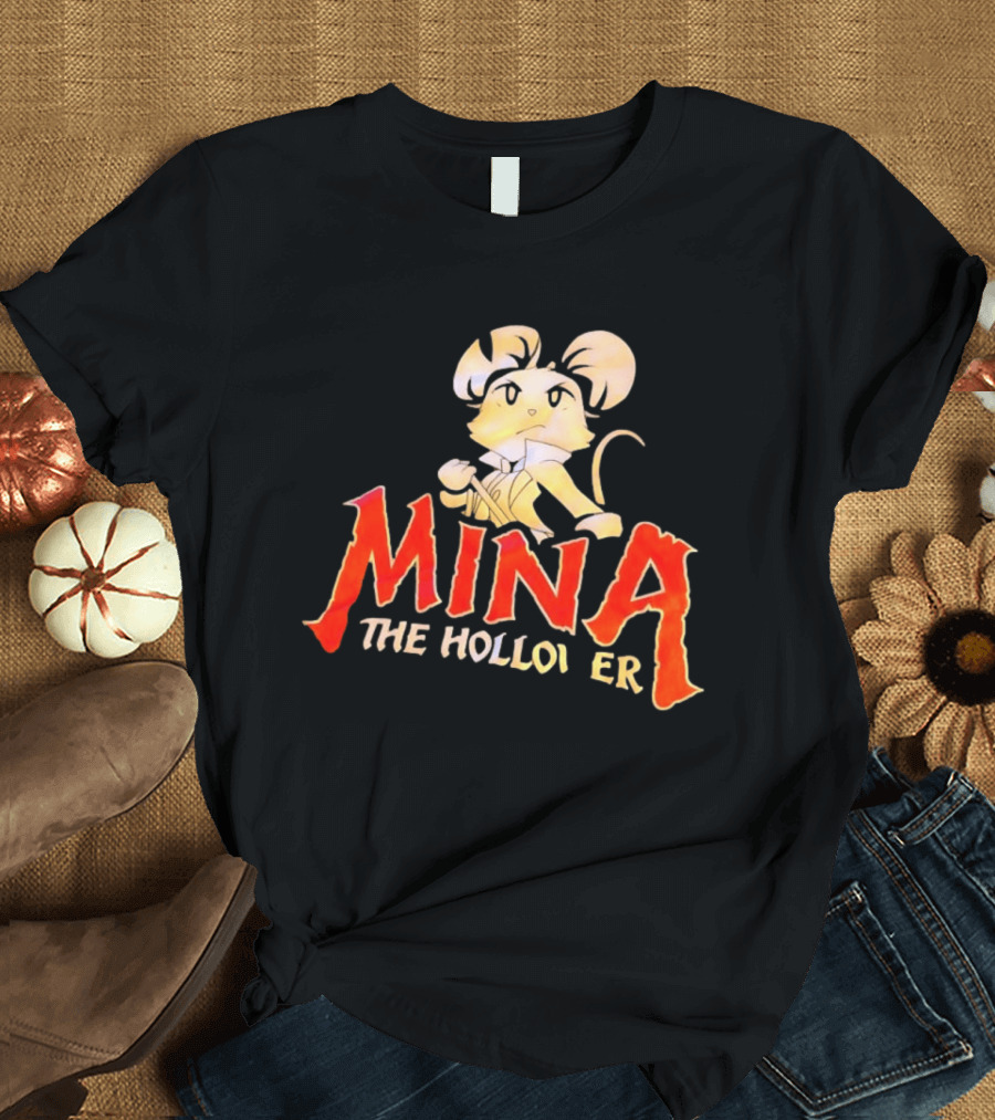 Mina The Hollower Vintage Illustration With Character Image T-Shirt