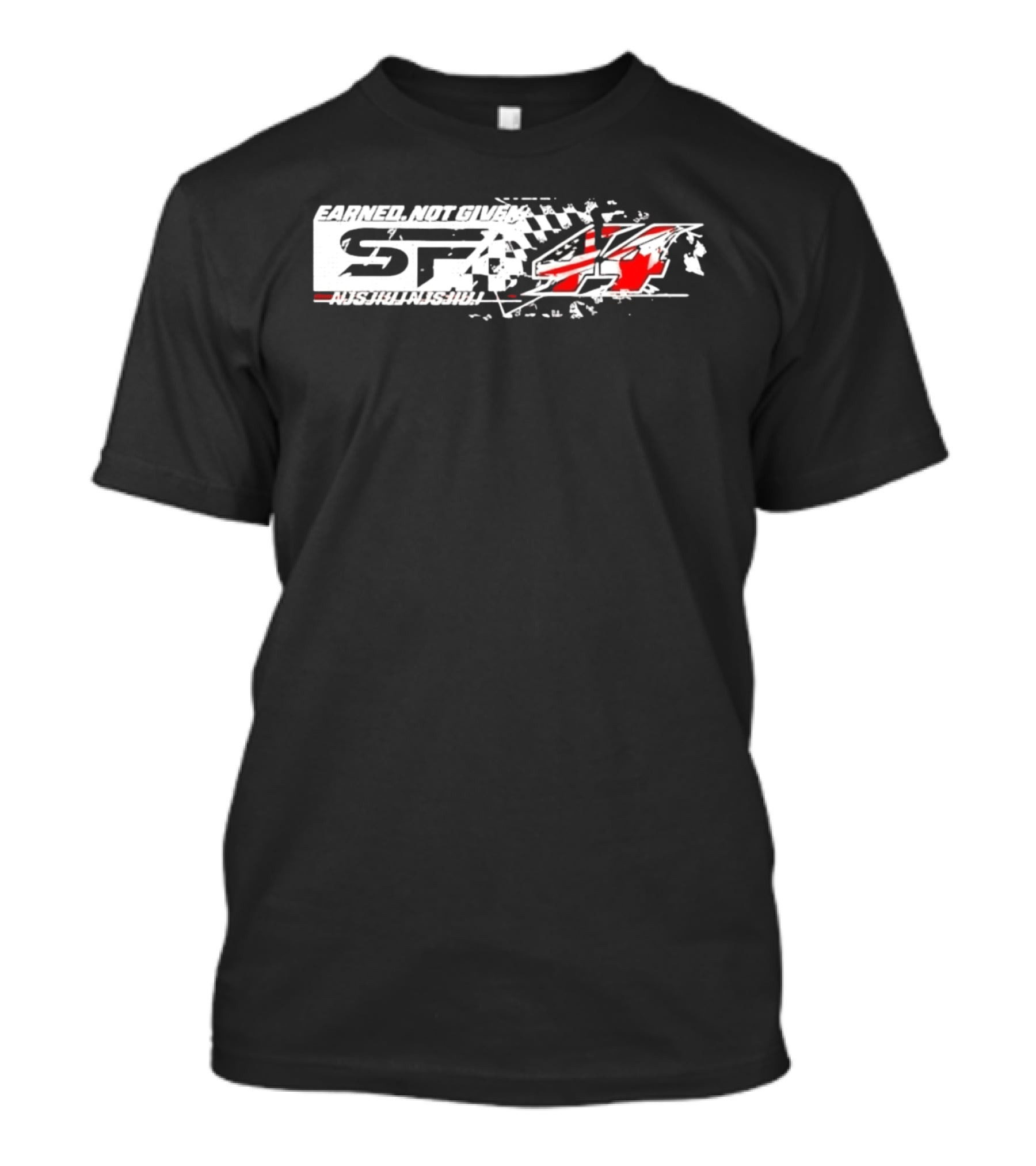 Earned Not Given STA 44 American Flag Nishikanshu Racing 2026 T-Shirt