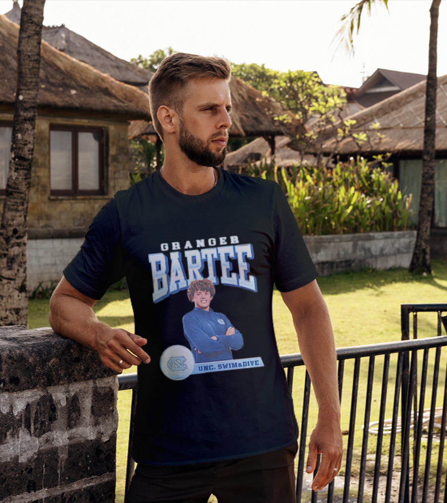 Granger Bartee UNC Swim & Dive North Carolina Tar Heels T-Shirt