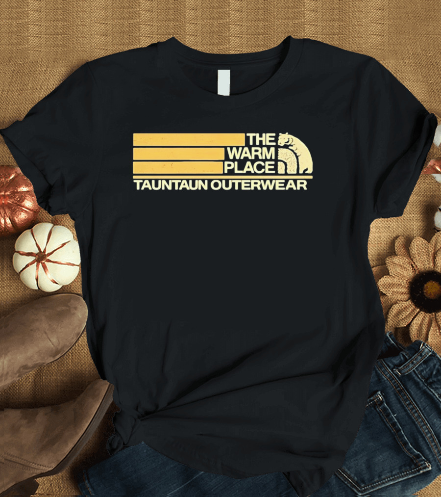 Tauntaun Outerwear The Warm Place Retro Adventure T-Shirt