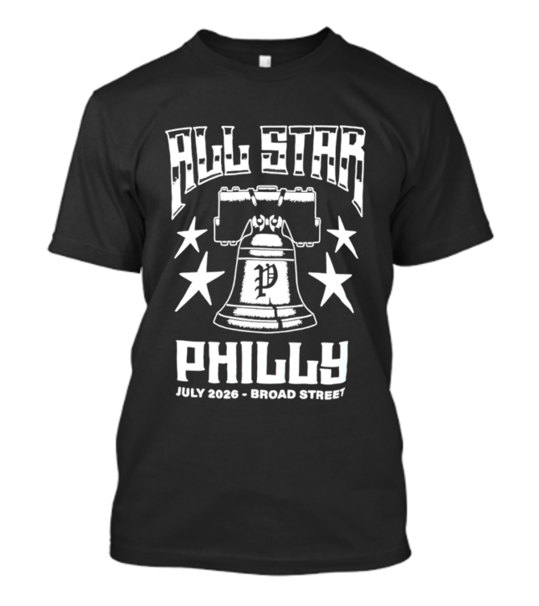 Philadelphia Phillies All Star Philly July 2026 Broad Street Liberty Bell T-Shirt