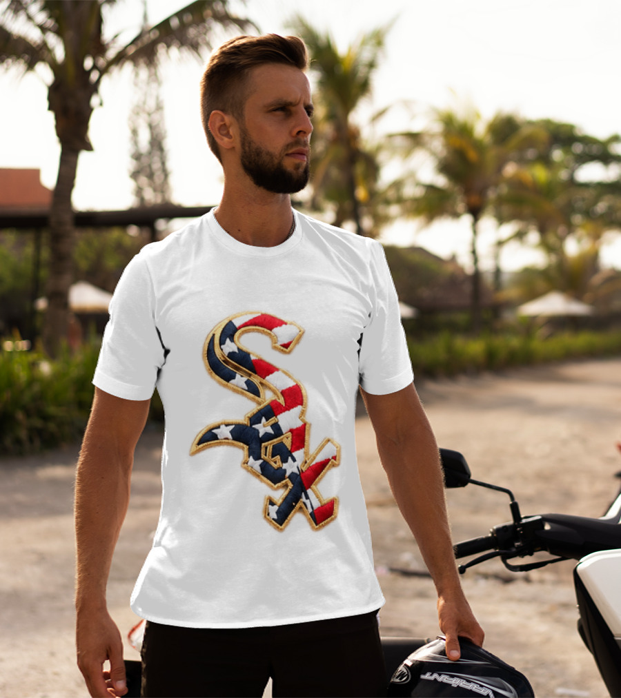 2026 White Sox Patriotic Stars Stripes 4th Of July T-Shirt