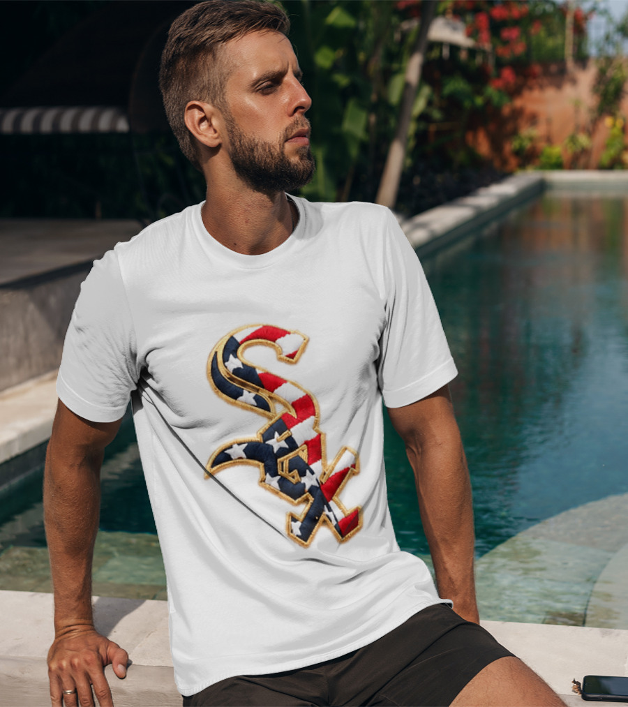2026 White Sox Patriotic Stars Stripes 4th Of July T-Shirt