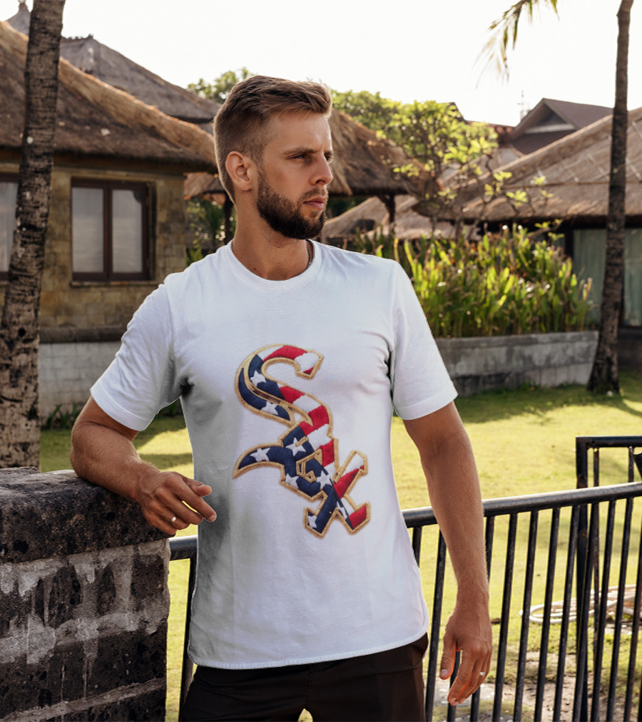 2026 White Sox Patriotic Stars Stripes 4th Of July T-Shirt