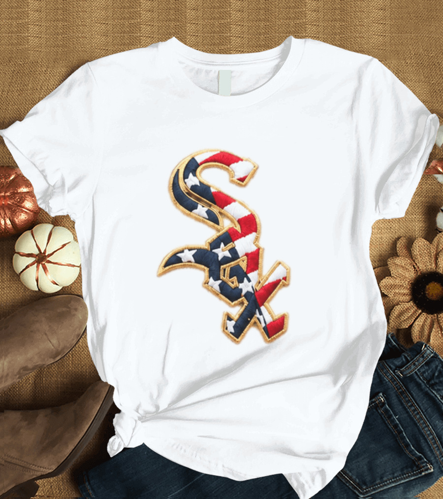 2026 White Sox Patriotic Stars Stripes 4th Of July T-Shirt