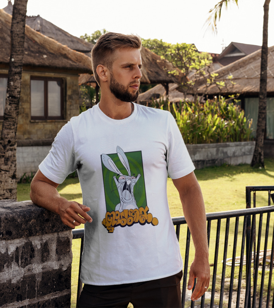Rabid Rabbit Bugs Bunny Cartoon T-Shirt