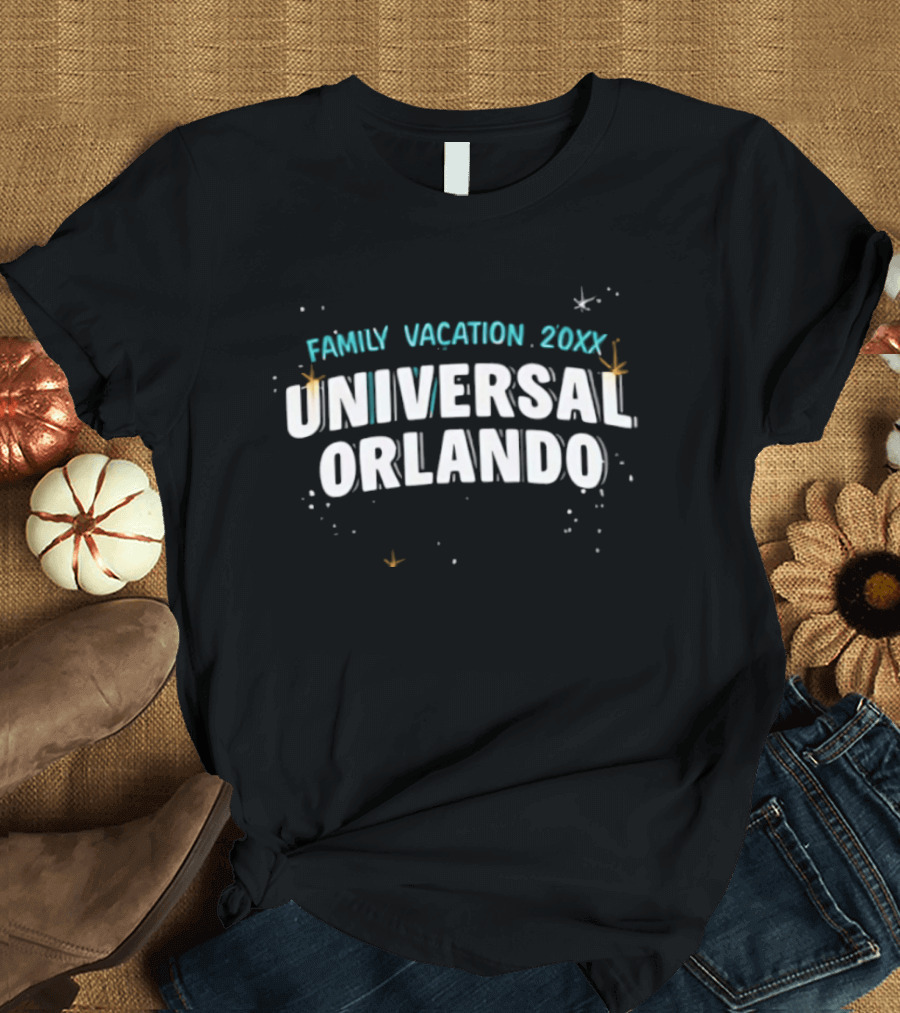 Family Vacation 20xx Universal Orlando Fun Adventure T-Shirt