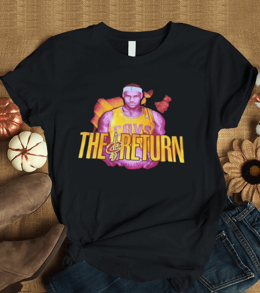 LeBron James Cleveland Cavaliers The Return NBA Basketball 2026 T-Shirt